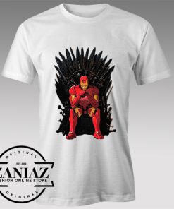 Thrones Iron Man Custom Tshirt