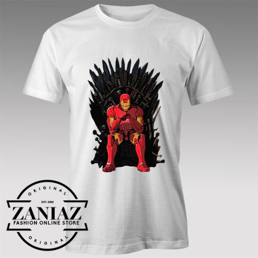 Thrones Iron Man Custom Tshirt