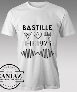 Tshirt Bastille, The Neighbourhood, The 1975, Arctic Monkeys