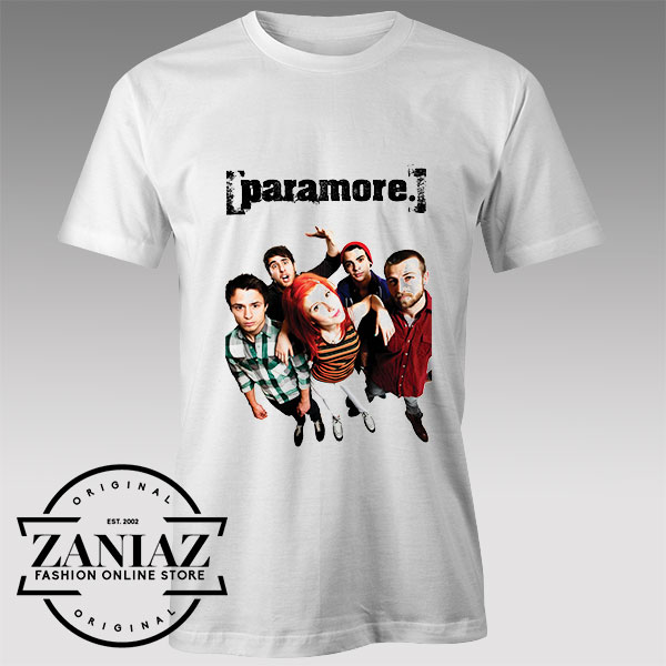 Paramore Poster Band Tshirts - ZANIAZ