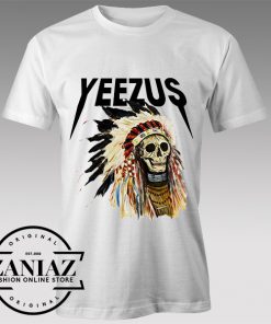 Tshirt Yeezus Skull Tour