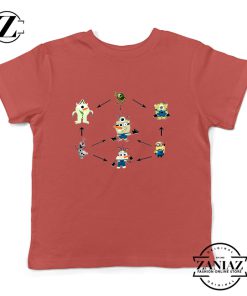 Buy Tshirt Kids Olaf and minion Fushion