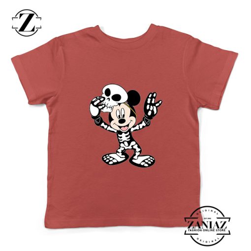 Buy Tshirt Mickey Mouse Halloween Skull