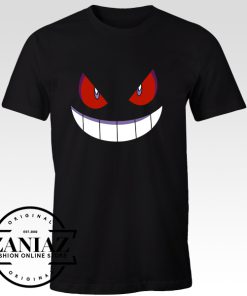 Buy Tshirt Pokemon Gengar Size S-3XL