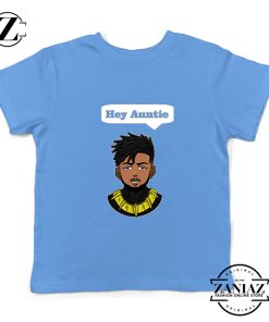 Tshirt Kids Erik Killmonger Hey Auntie Black Panther