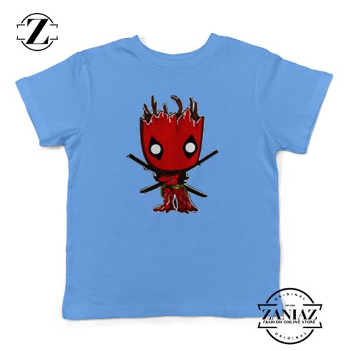 Tshirt Kids Groot and Deadpool