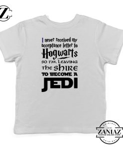 Tshirt Kids Hogwarts Become Jedi