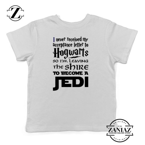 Tshirt Kids Hogwarts Become Jedi