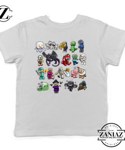 Tshirt Kids Minecraft Characters