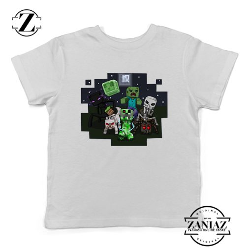 Kids Shirt Design Minecraft Monsters