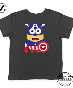 Buy Tshirt Kids Minion Captain America