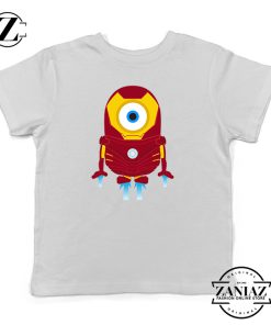 Tshirt Kids Minion Iron Man