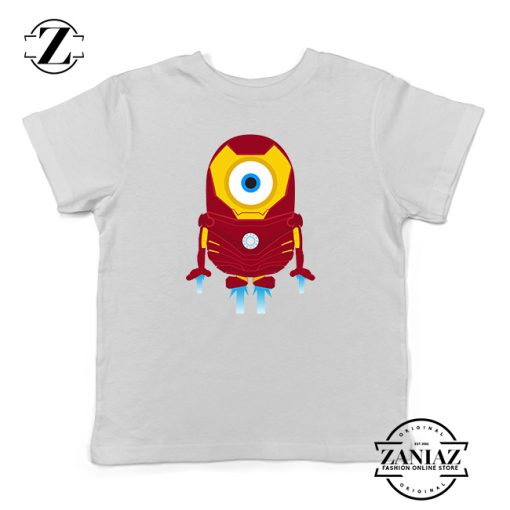 Tshirt Kids Minion Iron Man