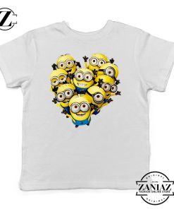 Tshirt Kids Minion Love and happy