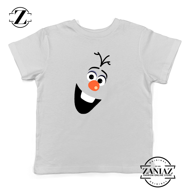 fonds Andere plaatsen variabel Buy Tshirt Kids Olaf Smile Frozen Movie 21 - ZANIAZ.COM