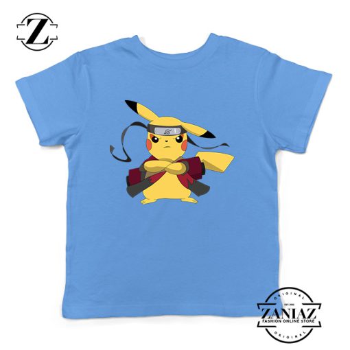 Tshirt Kids Pikachu Naruto