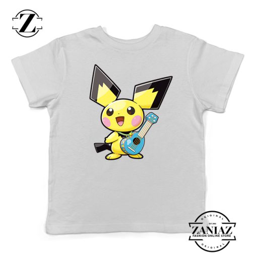 Tshirt Kids Meme Pikachu Play Music