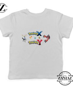 Buy Tshirt Kids Pokemon X and Y Poster