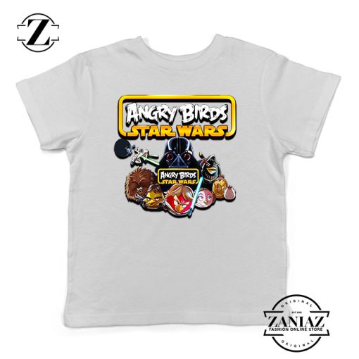 Tshirt Kids Star Wars Angry Birds