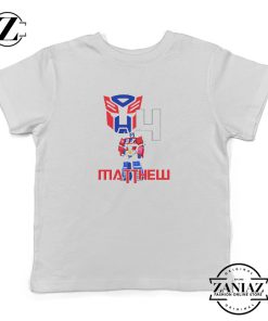 Buy Optimus Prime Transformer Birthday Shirt