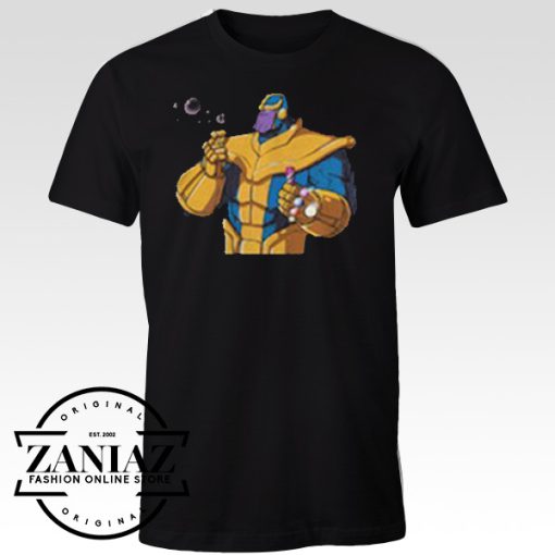 Buy Tshirt Thanos Blowing Bubbles