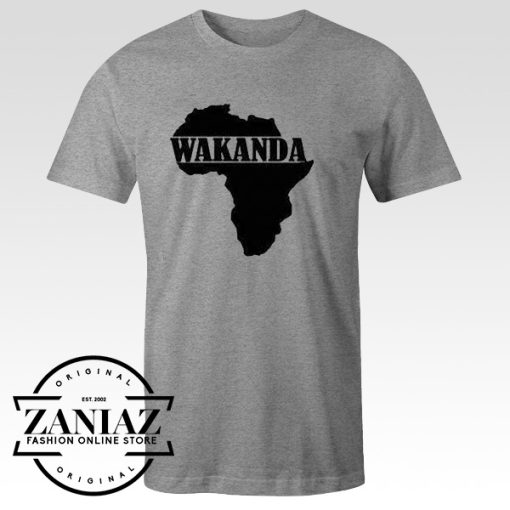 Buy Tshirt Black Panther Wakanda Marvel Tee Shirt