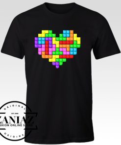 Cheap Graphic Tshirt For the Love of Tetris Men t-shirt Adult