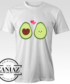 Cheap Tee Shirt Cute Avocado in Love Mens t-shirt Unisex