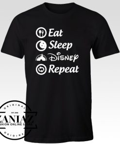 Cheap Tshirt Eat Sleep Disney Repeat t-shirts Adult