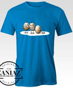 Buy Funny Egg Cartoon Illustration Design Tee Shirt