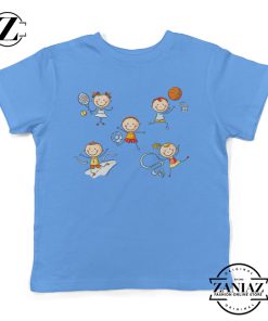 Buy Physical Education Cute Cartoon Kids Tshirt