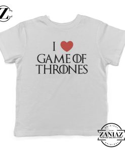 Cheap I Love Game Of Thrones Funny Kids Shirt