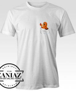 Cheap Tee Shirt Burnt Pocket Charmander T Shirt