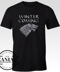 Game of Thrones shirt Winter is coming stark t-shirt