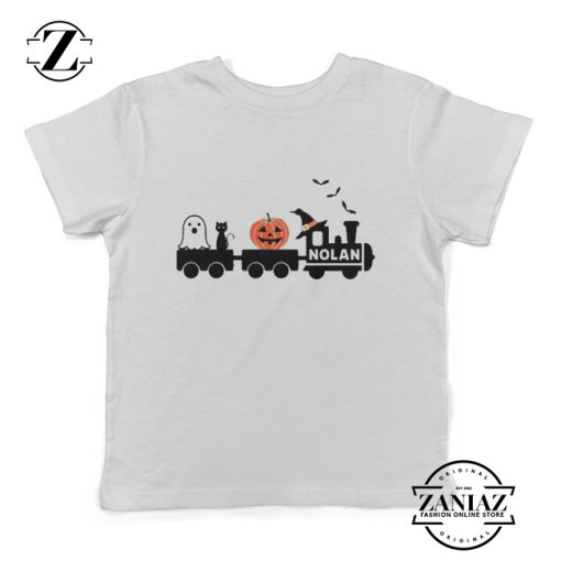 Cheap Boys Halloween Shirt Train kids T-Shirt