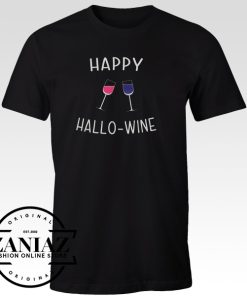 Cheap Clothes Happy Hallo Wine Costume T-Shirt