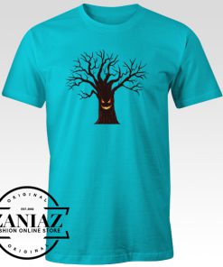 Cheap Halloween Spooky Tree T-shirt