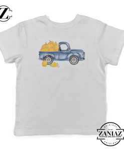 Pumpkin Truck Halloween Kids T-shirt