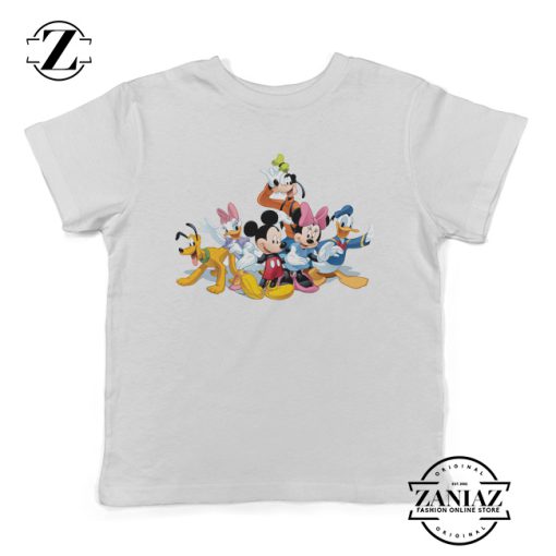 Cartoon 4 Disney Character Kids T-shirt