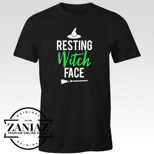 Halloween Resting Witch Face T-shirt