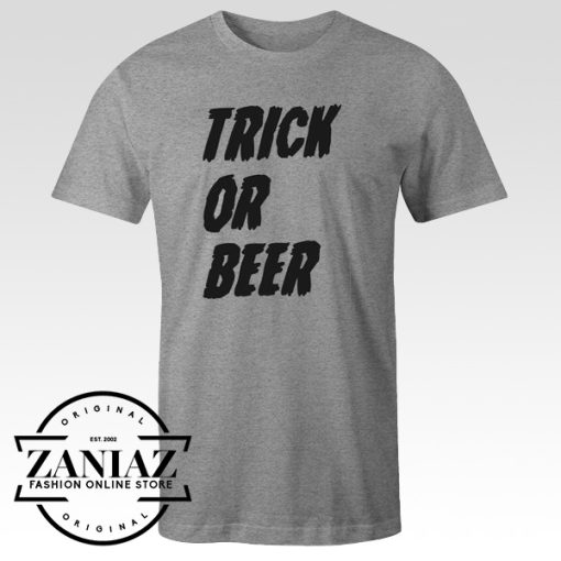 Trick or Beer Funny T-shirt