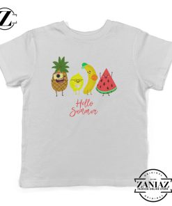 Toddler Summer Fruit Watermelon Banana Kids Tee