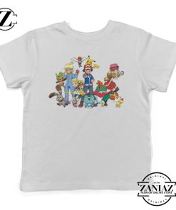 Ash Ketchum Pokemon X and Y Kids T-shirt