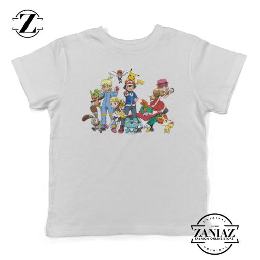 Ash Ketchum Pokemon X and Y Kids T-shirt