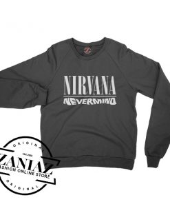 Buy Graphic Sweatshirt Nirvana Nevermind Crewneck Size S-3XL