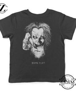 Chucky Wanna Play Kids T-shirt