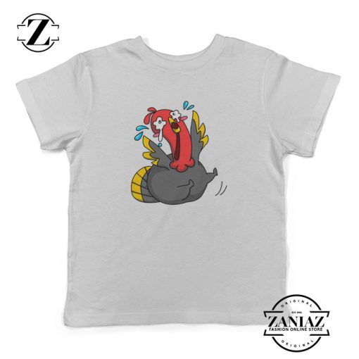 Cry Roll Turkey Cartoon Kids T-shirt