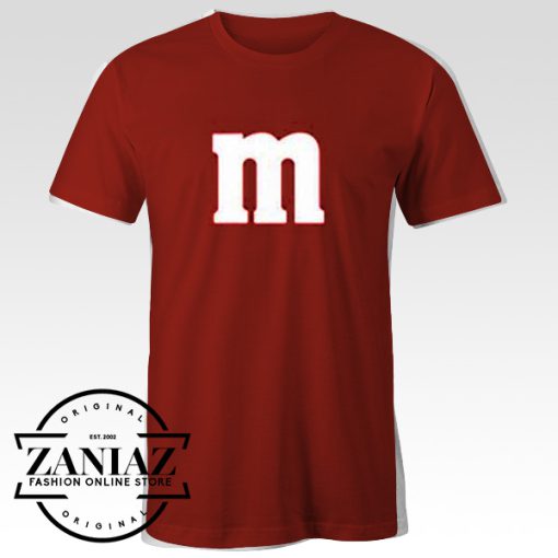 Alphabet M Gift Halloween T-shirt