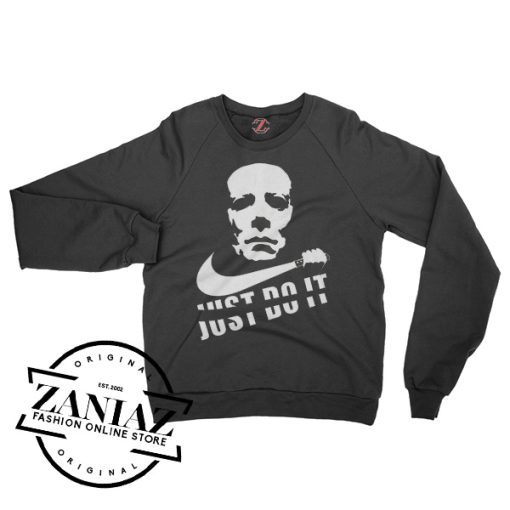 Halloween Just Do It Horror Sweatshirt