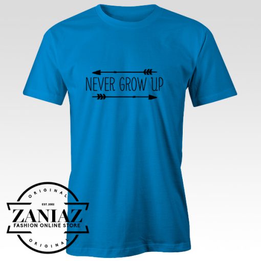 Buy Quotation Never Grow Up T-shirt